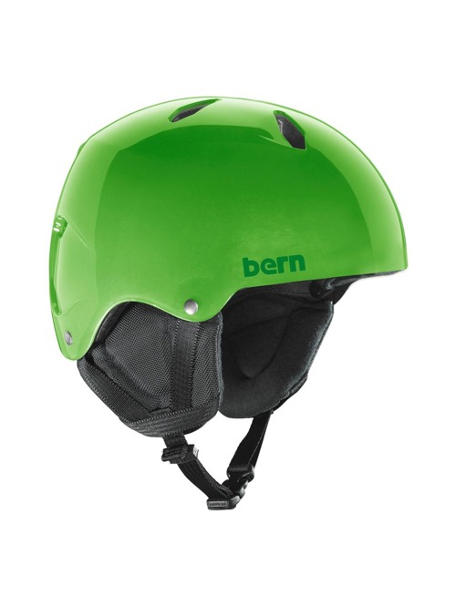 Dětská zimní helma Bern Diablo green