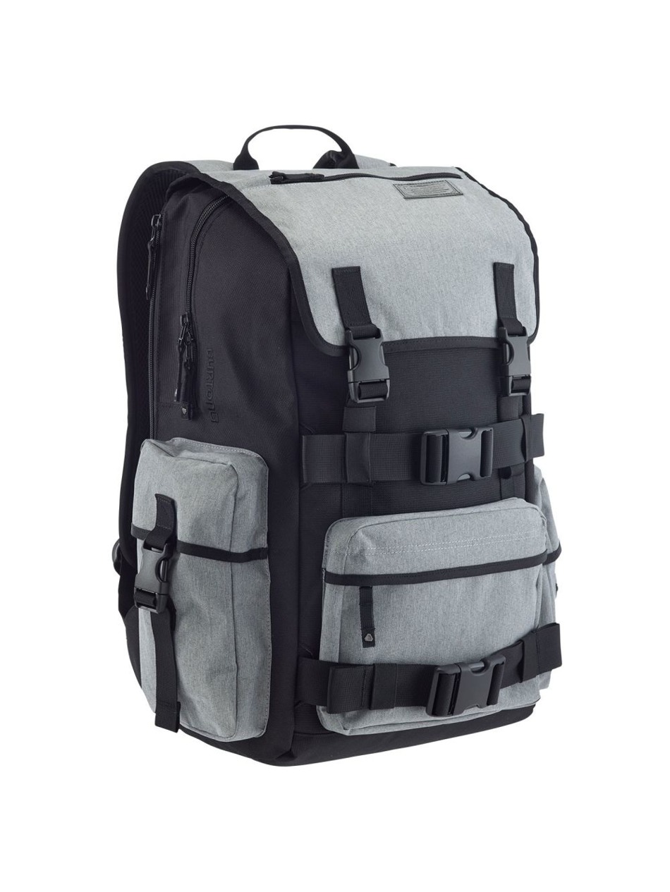 Batoh Burton Shaun White grey heather block 30l Snowboard e shop