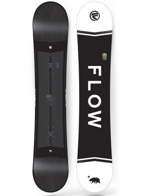 Snowboard Flow Merc black