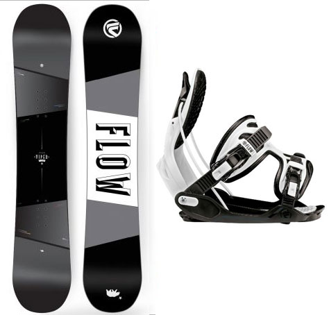 Snowboard set Flow Viper 17/18
