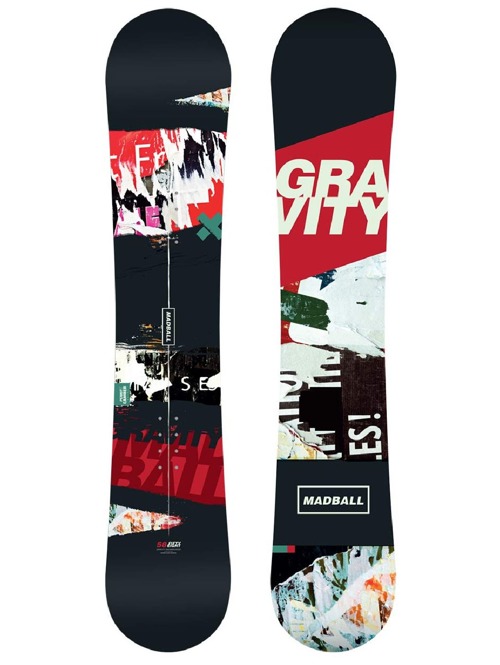 Snowboard Gravity Madball 17/18