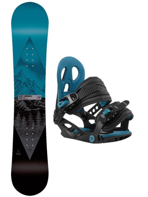 Dětský snowboard set Gravity Flash 19/20