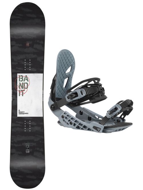 Snowboard set Gravity Bandit 20/21