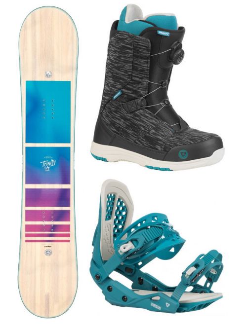 Snowboard komplet Gravity Trinity 22