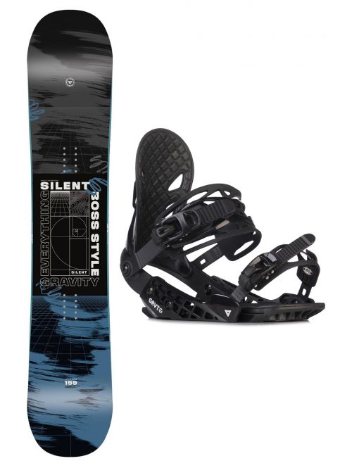 Snowboard set Gravity Silent 22/23