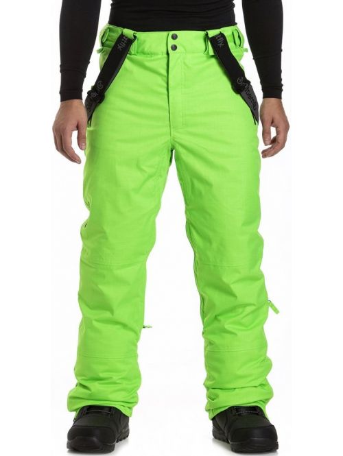 Snowboardové kalhoty Meatfly Ghost  3 safety green