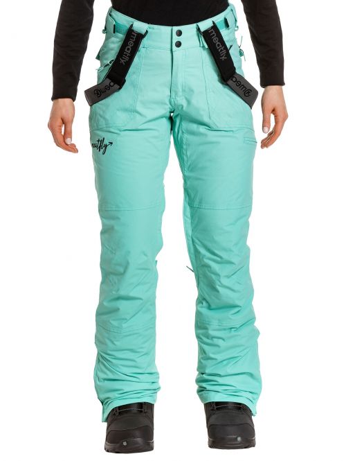 Dámské snowboardové kalhoty Meatfly Foxy mint
