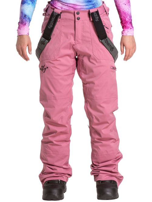 Dámské snowboardové kalhoty Meatfly Foxy Premium Dusty Rose