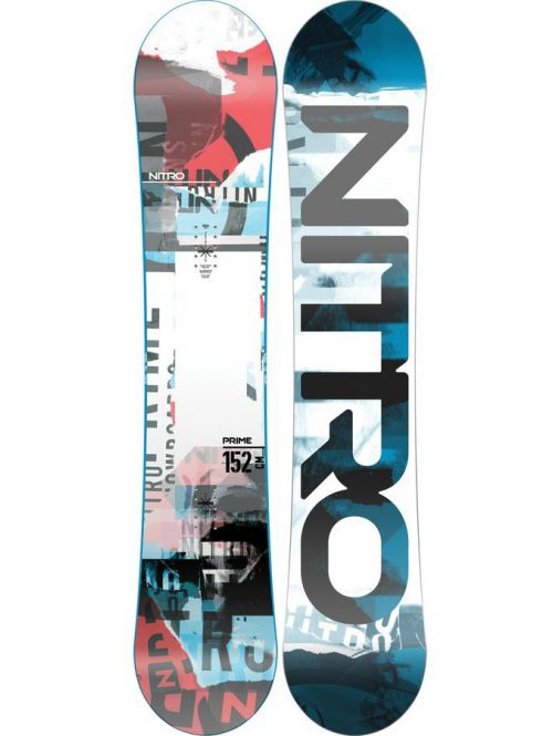 Snowboard Nitro Prime collage wide 21/22