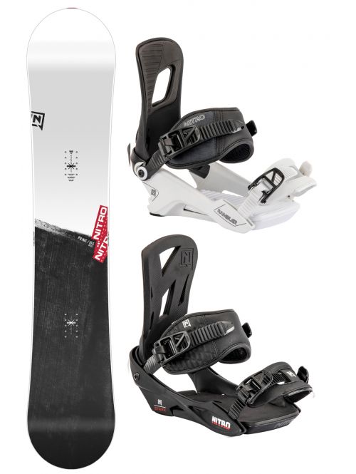 Snowboard set Nitro Prime raw 22/23