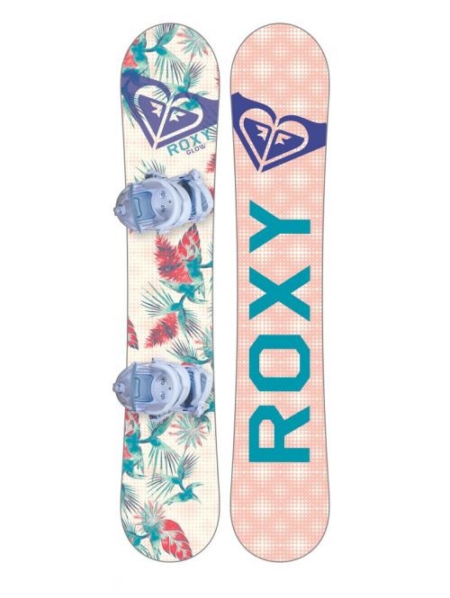 Snowboard set Roxy Glow board 18/19