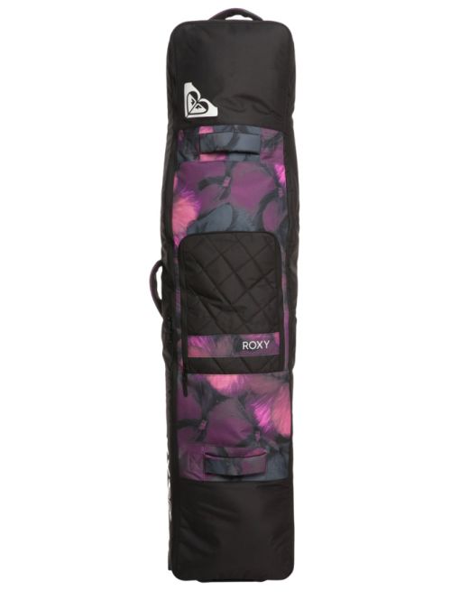 Obal na snowboard Roxy Vermont Wheelie Board Bag true black pansy pansy