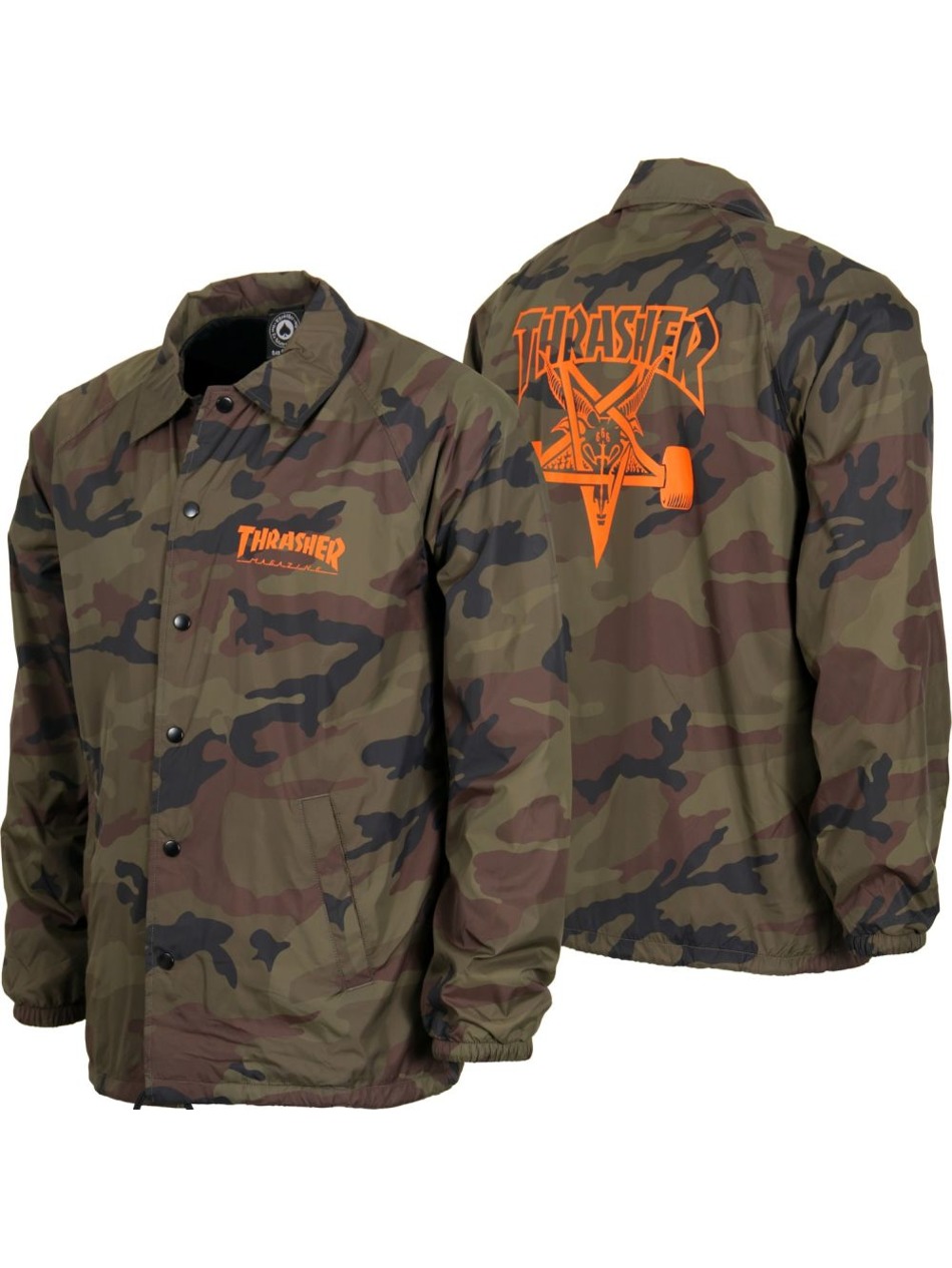 Skategoat coach hotsell jacket camo
