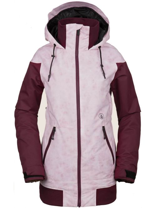 Dámská zimní bunda Volcom Meadow pink