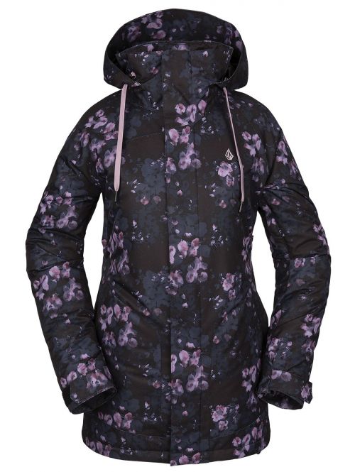 Bunda Volcom Westland Ins Black Floral Print