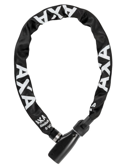 Řetězový zámek na kolo AXA Absolute 90/8 černá