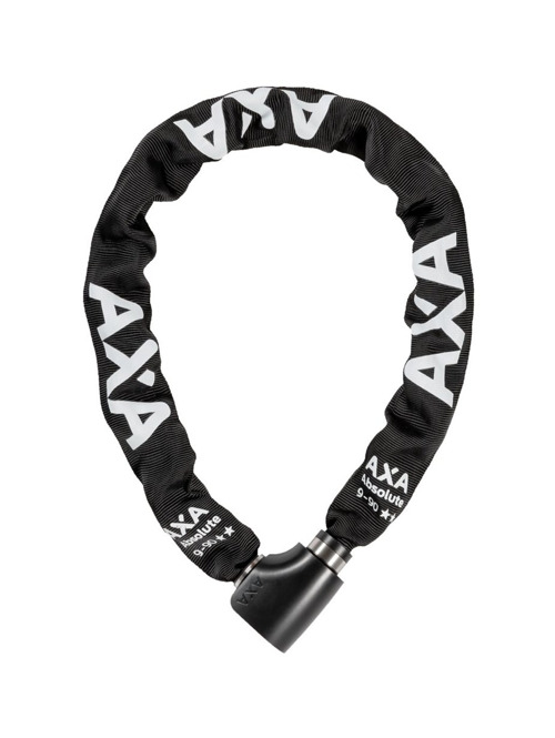 Řetězový zámek na kolo AXA Absolute 90/9 černá