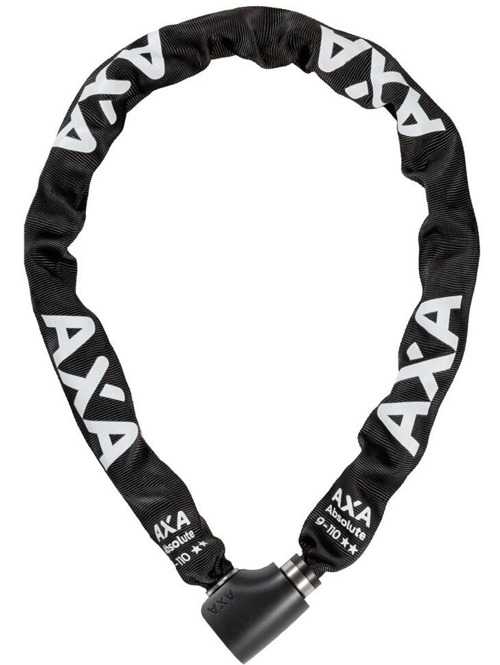 Řetězový zámek na kolo AXA Absolute 110/9 černá