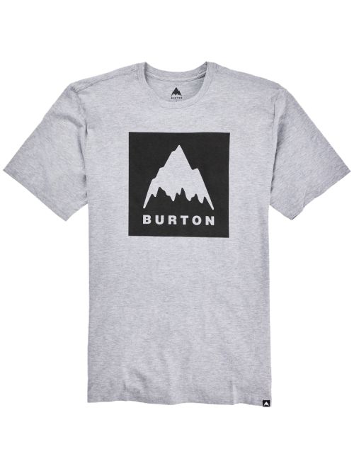 Pánské tričko Burton Classic Mountain High gray heather