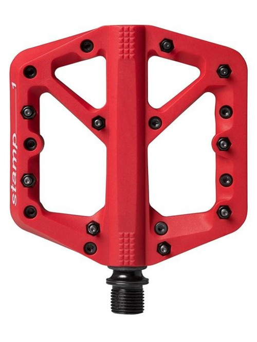 Platformové pedály Crankbrothers Stamp 1 Large Red