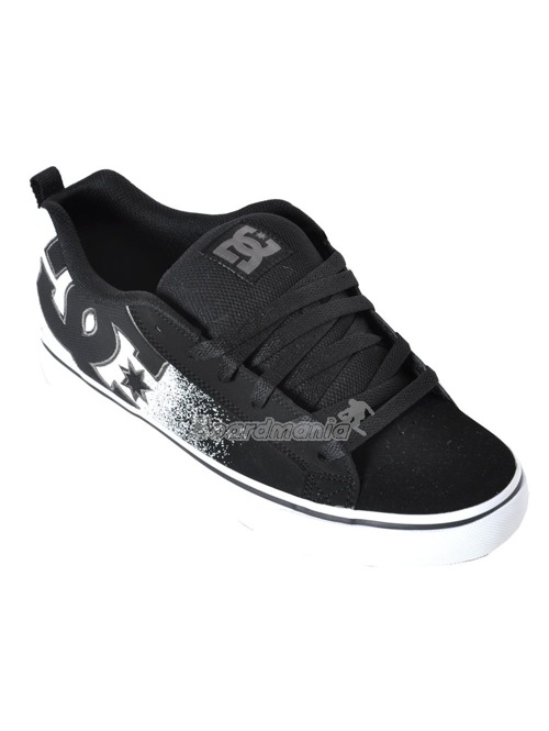 Boty DC Court Vulc Se dk black/white print
