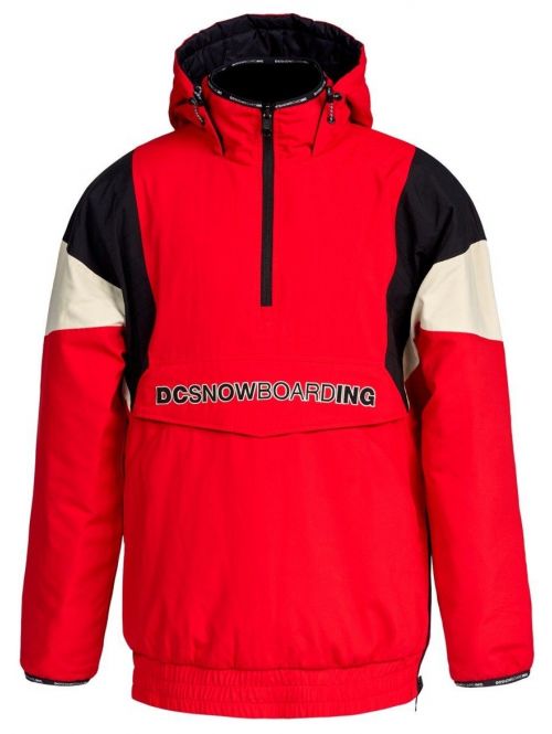 Bunda DC Transition Reversible Anorak Racing Red