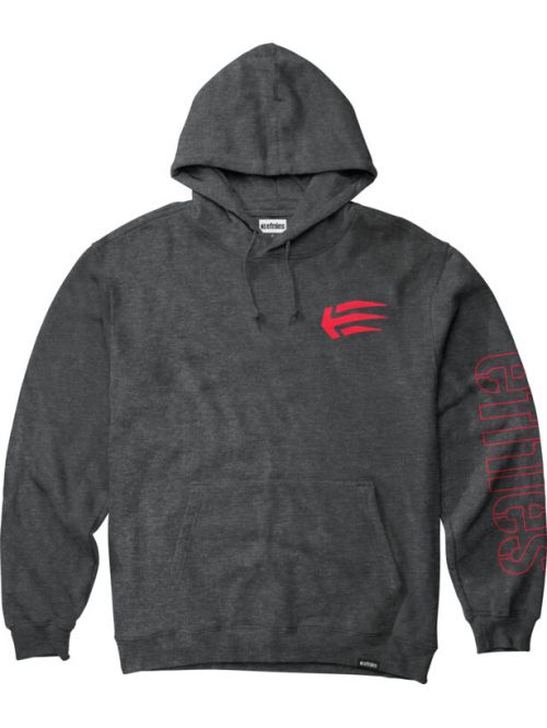 Mikina etnies Joslin Hoodie grey/red