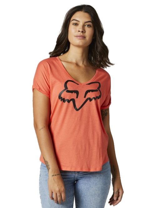 Triko Fox Boundary Ss Top flamingo