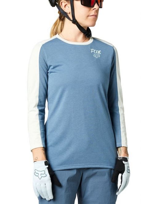 Dámský cyklo dres Fox Ranger Drirelease 3/4 Matte Blue