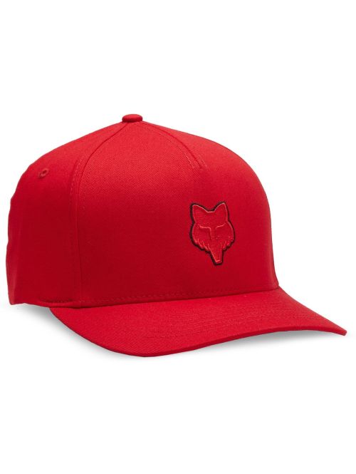 Kšiltovka Fox Head Flexfit Flame Red