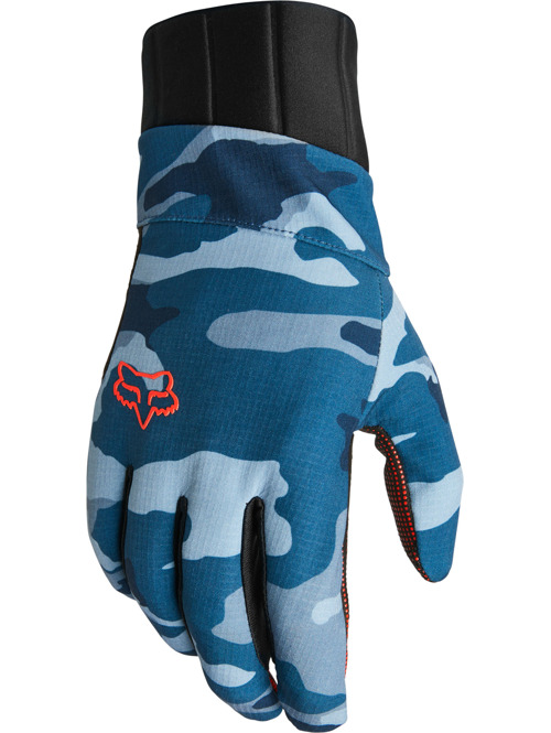 Cyklistické rukavice Fox Defend Pro Fire Blue Camo