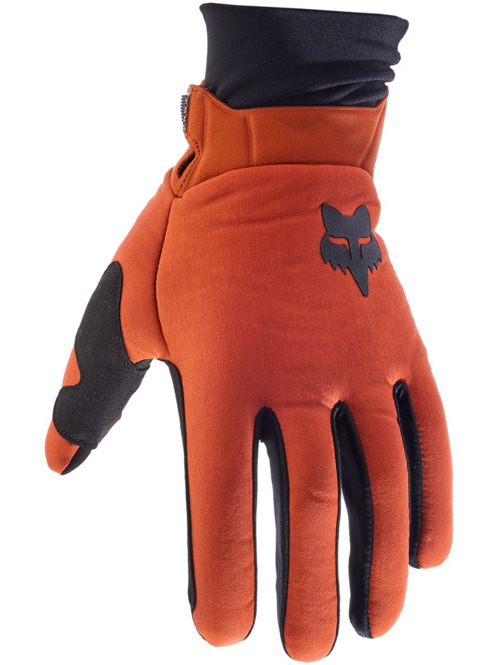 Cyklo rukavice Fox Defend Thermo Burnt Orange