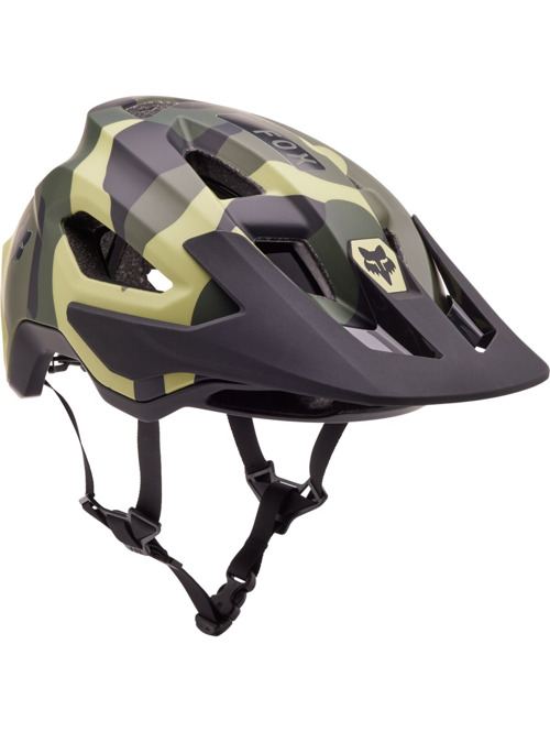 Cyklo helma Fox Speedframe Mips Green Camo