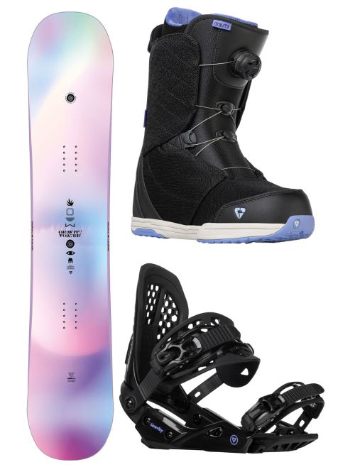 Snowboard komplet Gravity Voayer 23/24