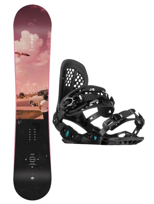 Snowboard set Gravity Electra 22/23