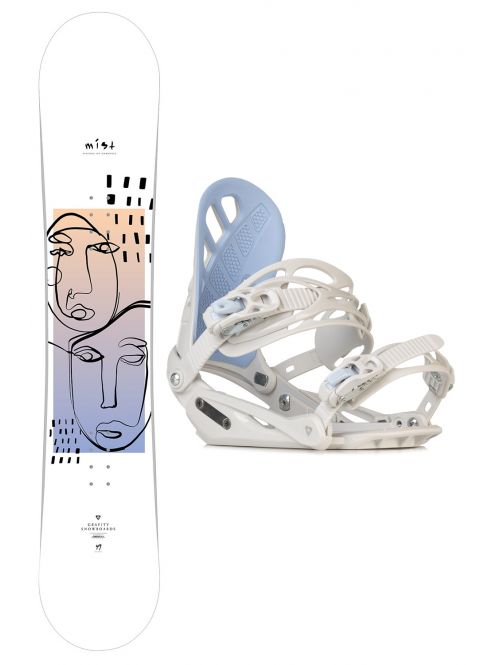 Snowboard set Gravity Mist 22/23