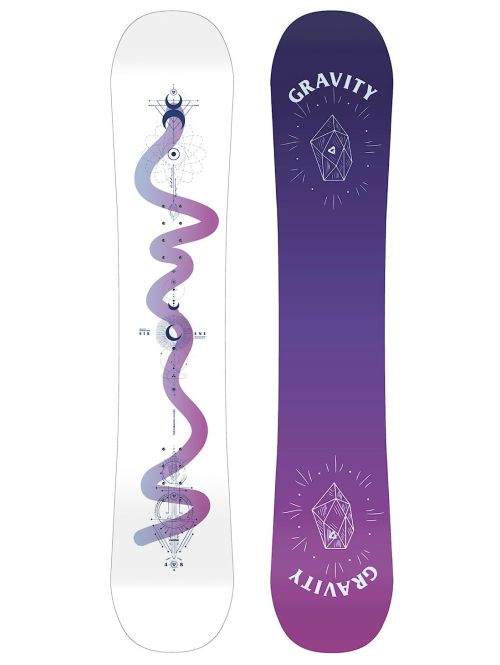 Snowboard Gravity Sirene white 24/25