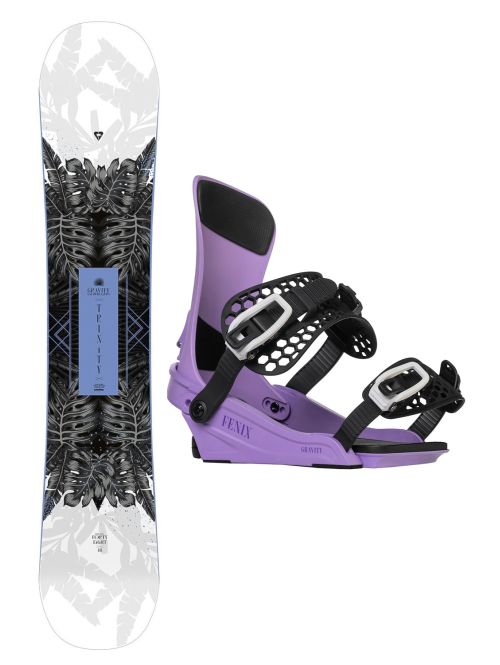 Snowboard set Gravity Trinity 23/24