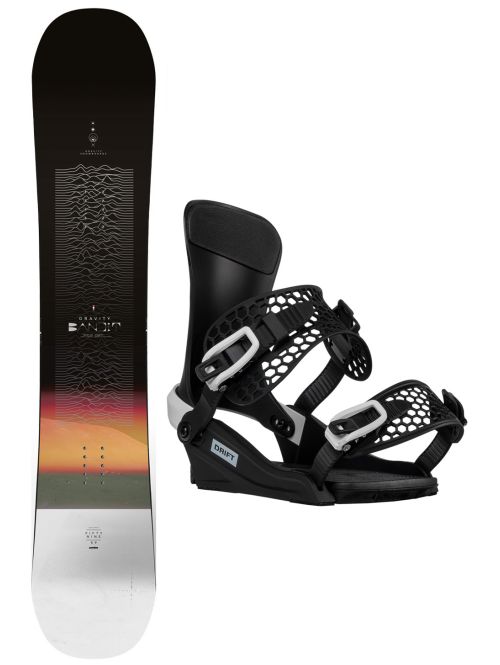 Snowboard set Gravity Bandit 24/25