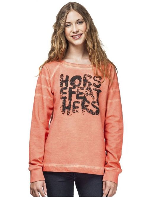 Dámská mikina Horsefeathers Lea washed peach