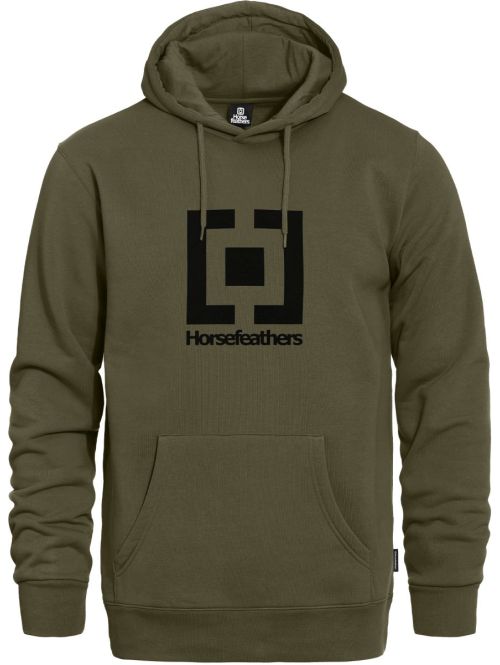 Mikina Horsefeathers Leader burnt olive
