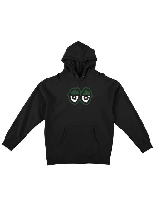 Mikina Krooked Eyes black green