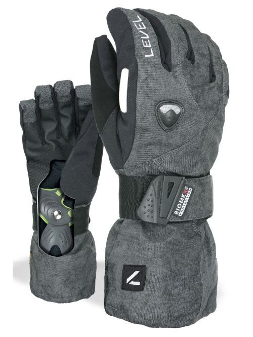 Rukavice Level Fly PK Black