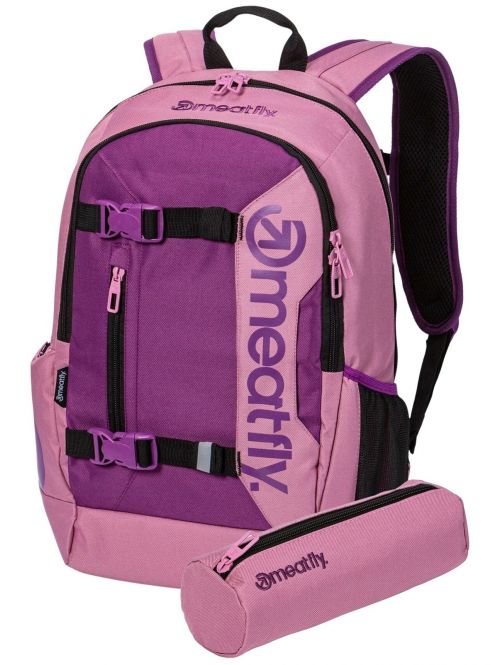 Batoh Meatfly Basejumper Dusty Rose Plum 22 l