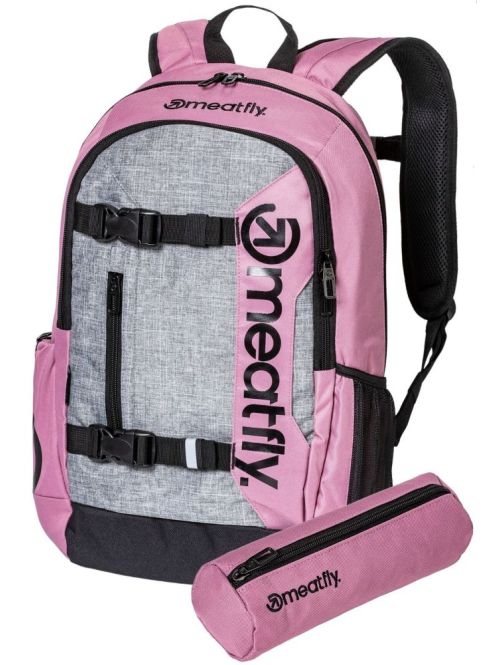 Batoh Meatfly Basejumper 6 dusty rose/grey 22 l