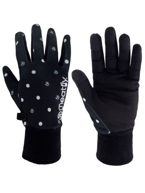 Rukavice Meatfly Ladies Powerstretch Black dots