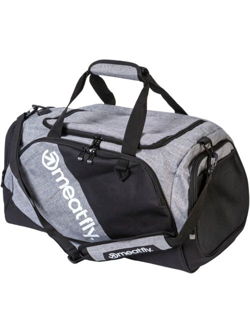 Cestovní taška Meatfly Rocky Black/Grey