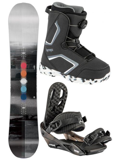 Juniorský snowboardový komplet Nitro Future Team 22/23