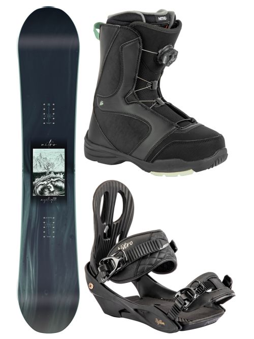 Snowboard komplet Nitro Mystique 23/24