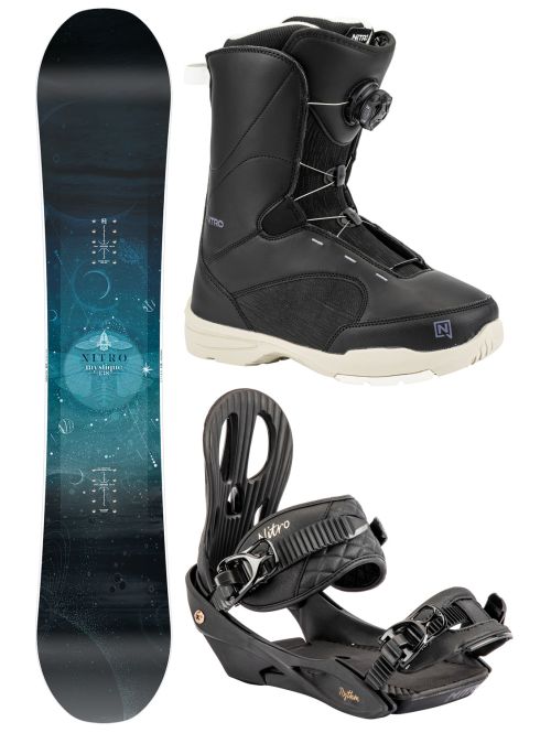 Snowboard komplet Nitro Mystique 24/25